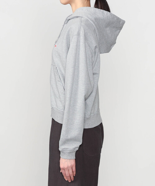 DANTON(ダントン)の「DANTON | コットンテリー ジップパーカー WOMEN(パーカー・レディース・アイボリー/グレー・36/38)」の12枚目の写真