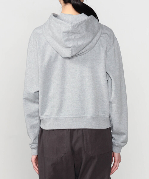 DANTON(ダントン)の「DANTON | コットンテリー ジップパーカー WOMEN(パーカー・レディース・アイボリー/グレー・36/38)」の13枚目の写真