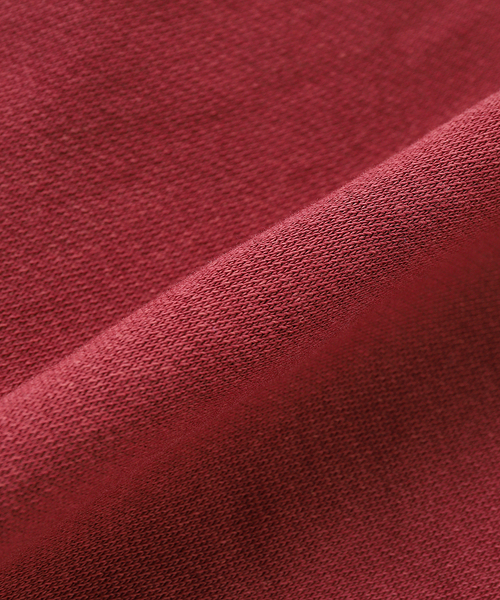 JOURNAL STANDARD（ジャーナルスタンダード）の「MOOJI MOOJI / ム―ジ ム―ジ CLASSIC CREWNECK AGED / クルーネックスウェット（スウェット・メンズ・スミクロ/ボルドー・LARGE/MEDIUM）」の8枚目の写真