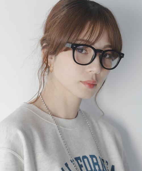 Swayme（スウェイミー）の「Swayme　調光ワイドフレームサングラス（サングラス・レディース・ブラウン/ブラック・ONE）」の6枚目の写真