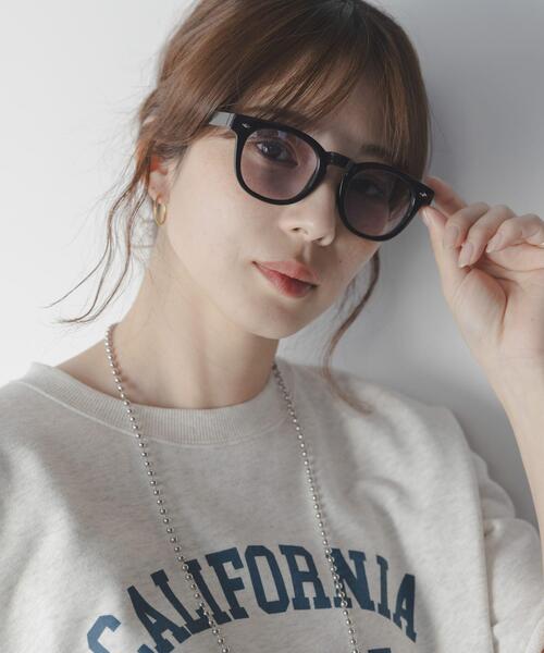 Swayme（スウェイミー）の「Swayme　調光ワイドフレームサングラス（サングラス・レディース・ブラウン/ブラック・ONE）」の8枚目の写真