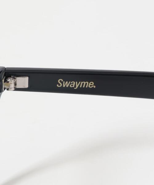 Swayme（スウェイミー）の「Swayme　調光ワイドフレームサングラス（サングラス・レディース・ブラウン/ブラック・ONE）」の14枚目の写真