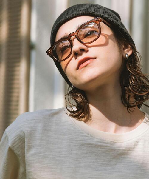 Swayme（スウェイミー）の「Swayme　調光ワイドフレームサングラス（サングラス・レディース・ブラウン/ブラック・ONE）」の16枚目の写真