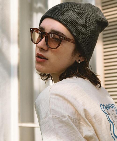 Swayme（スウェイミー）の「Swayme　調光ワイドフレームサングラス（サングラス・レディース・ブラウン/ブラック・ONE）」の18枚目の写真