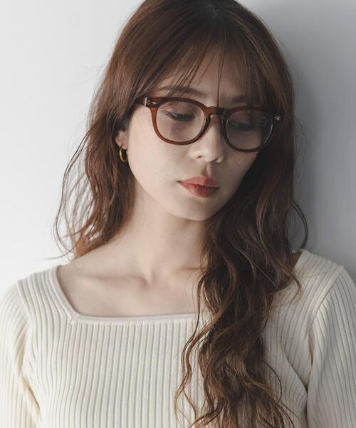 Swayme（スウェイミー）の「Swayme　調光ワイドフレームサングラス（サングラス・レディース・ブラウン/ブラック・ONE）」の21枚目の写真