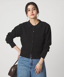 green label relaxing | ブークレ ポロカーディガン ウォッシャブル(カーディガン/ボレロ)