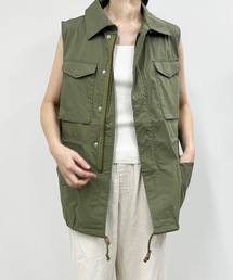 vent blanc（ヴァンブラン）の「vent blanc ヴァンブラン  ミリタリーベスト（その他アウター）」