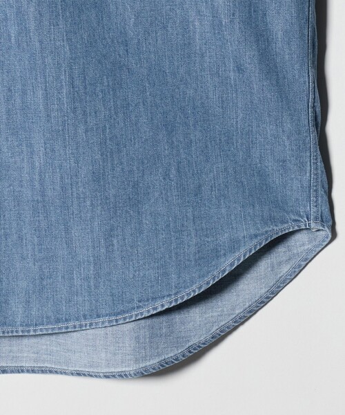 UNITED ARROWS & SONS(ユナイテッドアローズアンドサンズ)の「<UNITED ARROWS & SONS> DENIM SHIRT/デニムシャツ(シャツ/ブラウス・メンズ・ブラック/コバルトブルー・M/S/XL/L)」の14枚目の写真