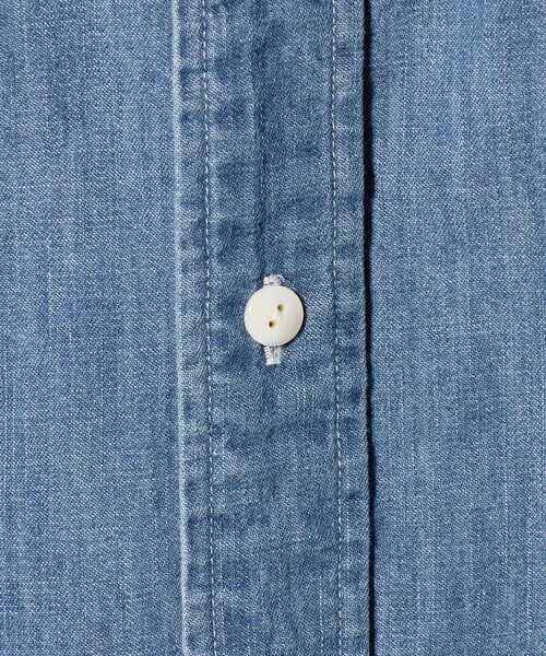 UNITED ARROWS & SONS(ユナイテッドアローズアンドサンズ)の「<UNITED ARROWS & SONS> DENIM SHIRT/デニムシャツ(シャツ/ブラウス・メンズ・ブラック/コバルトブルー・M/S/XL/L)」の16枚目の写真