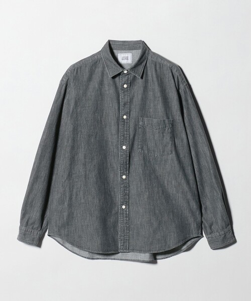 UNITED ARROWS & SONS(ユナイテッドアローズアンドサンズ)の「<UNITED ARROWS & SONS> DENIM SHIRT/デニムシャツ(シャツ/ブラウス・メンズ・ブラック/コバルトブルー・M/S/XL/L)」の18枚目の写真