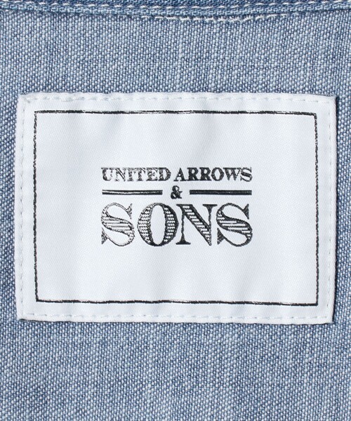UNITED ARROWS & SONS(ユナイテッドアローズアンドサンズ)の「<UNITED ARROWS & SONS> DENIM SHIRT/デニムシャツ(シャツ/ブラウス・メンズ・ブラック/コバルトブルー・M/S/XL/L)」の21枚目の写真