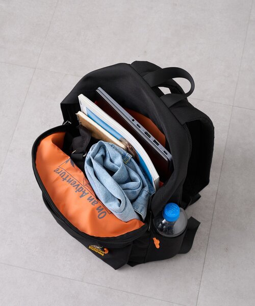 CIAOPANIC TYPY（チャオパニックティピー）の「【ユニセックス】犬刺繍ロゴバックパック（バックパック/リュック・メンズ・ブラック・ONE SIZE）」の3枚目の写真