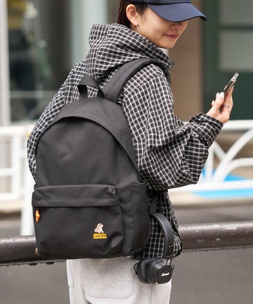 CIAOPANIC TYPY（チャオパニックティピー）の「【ユニセックス】犬刺繍ロゴバックパック（バックパック/リュック・メンズ・ブラック・ONE SIZE）」の7枚目の写真