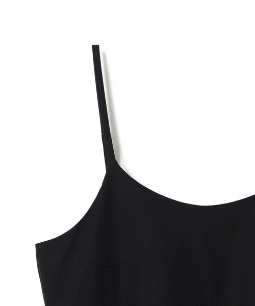 Ray BEAMS（レイビームス）の「タック フレアー キャミソール ワンピース（ワンピース・レディース・ブラック/ブラウン・0/1）」の9枚目の写真
