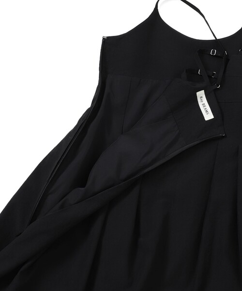 Ray BEAMS（レイビームス）の「タック フレアー キャミソール ワンピース（ワンピース・レディース・ブラック/ブラウン・0/1）」の15枚目の写真