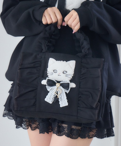 RibbonCat ミニトートバッグ（トートバッグ）｜ROJITA（ロジータ）の