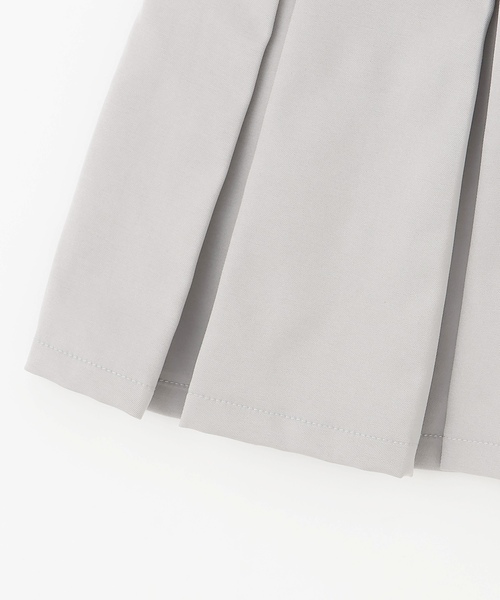 LOVETOXIC(ラブトキシック)の「【イージーケア】ベルトつきプリーツスカート(スカート・キッズ・グレー/ブラック/アイボリー/ベージュ・S:140cm/130cm/M:150cm/L:160cm)」の18枚目の写真