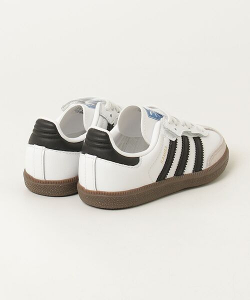 adidas Originals（アディダスオリジナルス）の「adidas KIDS SAMBA OG CF EL C OOO37/JQ6391（スニーカー・キッズ・ホワイト・18cm/20cm/21cm/17cm/19cm）」の2枚目の写真