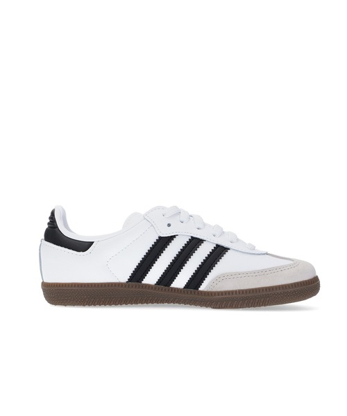 adidas Originals(アディダスオリジナルス)の「adidas KIDS SAMBA OG CF EL C OOO37/JQ6391(スニーカー・キッズ・ホワイト・18cm/20cm/21cm/17cm/19cm)」の2枚目の写真