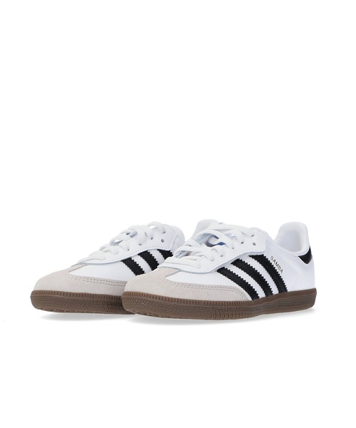 adidas Originals(アディダスオリジナルス)の「adidas KIDS SAMBA OG CF EL C OOO37/JQ6391(スニーカー・キッズ・ホワイト・18cm/20cm/21cm/17cm/19cm)」の5枚目の写真