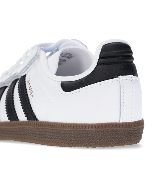 adidas Originals(アディダスオリジナルス)の「adidas KIDS SAMBA OG CF EL C OOO37/JQ6391(スニーカー・キッズ・ホワイト・18cm/20cm/21cm/17cm/19cm)」の8枚目の写真