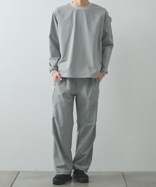 POLIQUANT（ポリクアント）の「【POLIQUANT/ポリクアント】WILDTHINGS | POLIQUANT THE PROTECTED COMMON UNIFORM L/S PULL（その他トップス・メンズ・ブラック/グレー・1/2）」の10枚目の写真