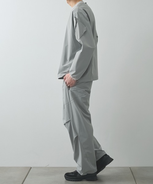 POLIQUANT（ポリクアント）の「【POLIQUANT/ポリクアント】WILDTHINGS | POLIQUANT THE PROTECTED COMMON UNIFORM L/S PULL（その他トップス・メンズ・ブラック/グレー・1/2）」の11枚目の写真