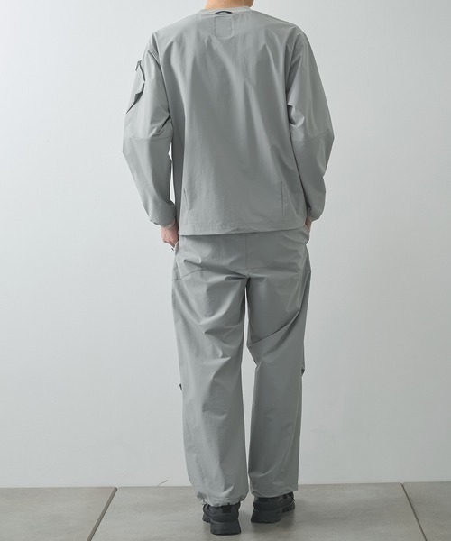 POLIQUANT（ポリクアント）の「【POLIQUANT/ポリクアント】WILDTHINGS | POLIQUANT THE PROTECTED COMMON UNIFORM L/S PULL（その他トップス・メンズ・ブラック/グレー・1/2）」の12枚目の写真