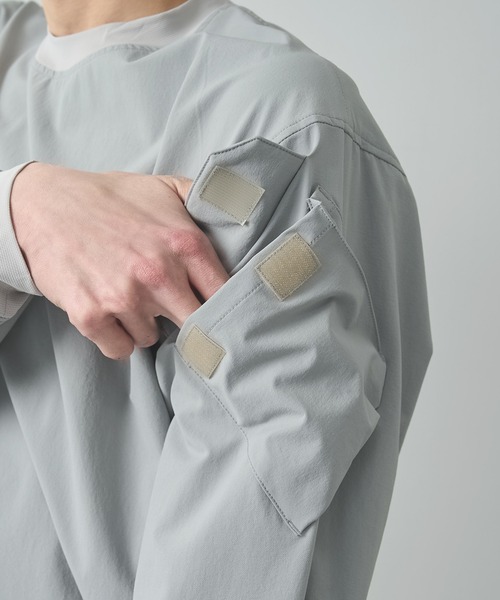 POLIQUANT（ポリクアント）の「【POLIQUANT/ポリクアント】WILDTHINGS | POLIQUANT THE PROTECTED COMMON UNIFORM L/S PULL（その他トップス・メンズ・ブラック/グレー・1/2）」の15枚目の写真