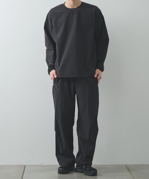 POLIQUANT（ポリクアント）の「【POLIQUANT/ポリクアント】WILDTHINGS | POLIQUANT THE PROTECTED COMMON UNIFORM L/S PULL（その他トップス・メンズ・ブラック/グレー・1/2）」の3枚目の写真