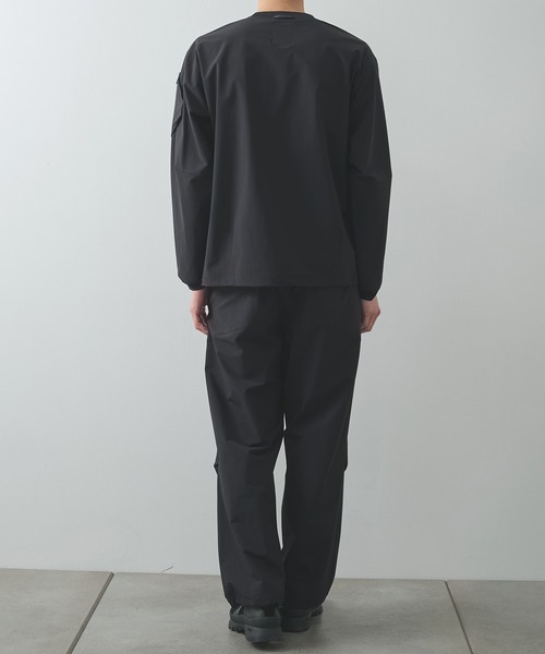 POLIQUANT（ポリクアント）の「【POLIQUANT/ポリクアント】WILDTHINGS | POLIQUANT THE PROTECTED COMMON UNIFORM L/S PULL（その他トップス・メンズ・ブラック/グレー・1/2）」の5枚目の写真