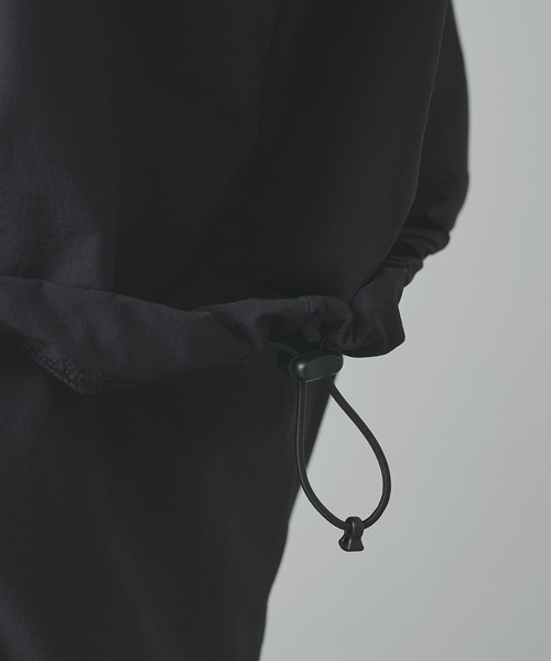 POLIQUANT（ポリクアント）の「【POLIQUANT/ポリクアント】WILDTHINGS | POLIQUANT THE PROTECTED COMMON UNIFORM L/S PULL（その他トップス・メンズ・ブラック/グレー・1/2）」の8枚目の写真