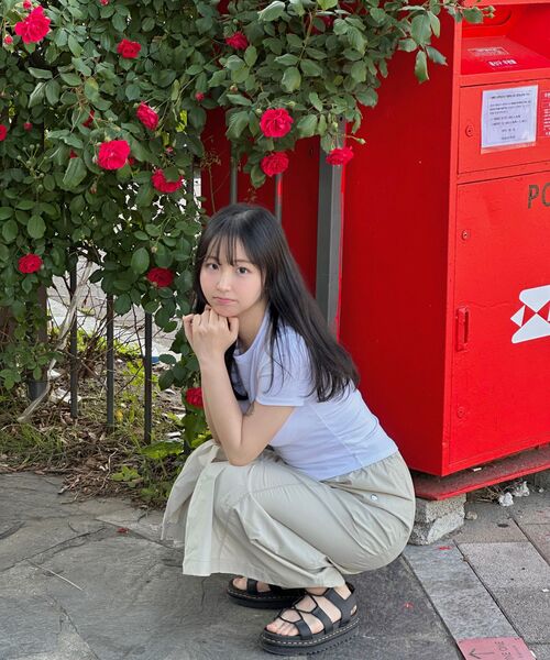 MALOUPE(マロップ)の「3105 ナイロンスカート (ベージュ)(スカート・レディース・ベージュ・SMALL/MEDIUM)」の3枚目の写真