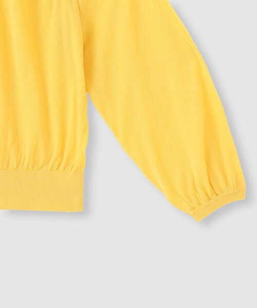 allureville（アルアバイル）の「【ATELIER Line】コットンシルクリネンシアープルオーバー（ニット/セーター・レディース・イエロー/チャコールグレー/ライトグレー・2）」の8枚目の写真