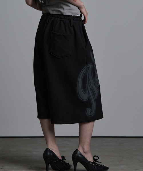 Ada.(エイダ)の「◇ASYOUARE◇サギング フレア バミューダ パンツ SAGGING FLARE BERMUDA PANTS(その他パンツ・レディース・グレー/ブラック・FREE)」の6枚目の写真