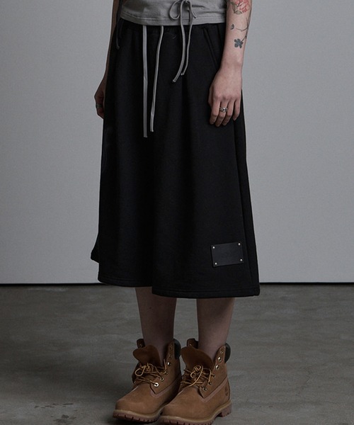Ada.(エイダ)の「◇ASYOUARE◇サギング フレア バミューダ パンツ SAGGING FLARE BERMUDA PANTS(その他パンツ・レディース・グレー/ブラック・FREE)」の20枚目の写真