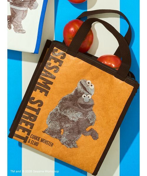 SESAME STREET(セサミストリート)の「保冷バッグ(エコバッグ/サブバッグ・レディース・ホワイト/キャメル・F)」の12枚目の写真