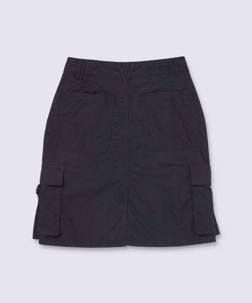 VANS(バンズ)の「ウィメンズ COBRA カーゴスカート / Cobra Cargo Skirt Black VN000M9KBLK1(スカート・レディース・ブラック・26inch/27inch/28inch)」の2枚目の写真