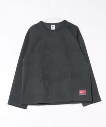 NIKE ナイキ M NL MIDWEIGHT GFX CREW ナイキライフ ロングスリーブ IF2234 060ANTHRA/BLACK