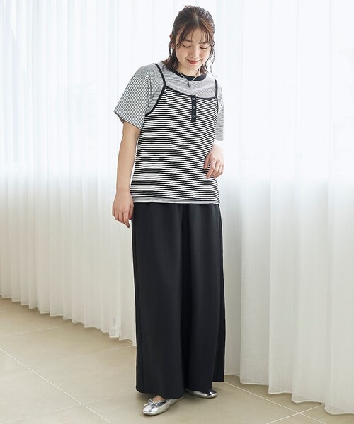 coen(コーエン)の「【セットアイテム】ヘンリーネックキャミ アソートTシャツセット(Tシャツ/カットソー・レディース・ナチュラル/ブラウン/その他1/その他2・M/L)」の18枚目の写真