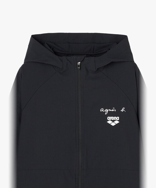 agnes b.（アニエスベー）の「agnes b. x arena ジャケット（ブルゾン・レディース・ブラック・XL/L/S）」の6枚目の写真