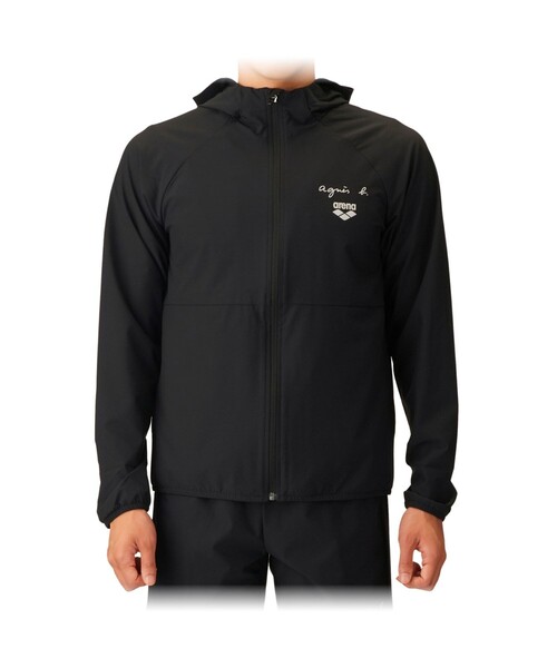 agnes b.（アニエスベー）の「agnes b. x arena ジャケット（ブルゾン・レディース・ブラック・XL/L/S）」の7枚目の写真