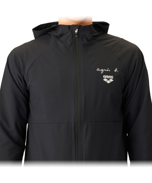 agnes b.（アニエスベー）の「agnes b. x arena ジャケット（ブルゾン・レディース・ブラック・XL/L/S）」の10枚目の写真