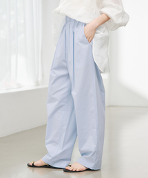 SLOBE IENA | 《WEB限定/追加》撥水タフタタックギャザーイージーパンツ(その他パンツ)