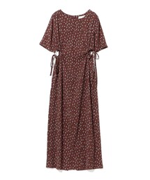 Ray BEAMS（レイビームス）の「フラワー プリント カットアウト ワンピース（ワンピース）」