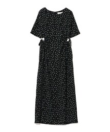 Ray BEAMS（レイビームス）の「フラワー プリント カットアウト ワンピース（ワンピース）」