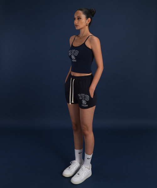 RVD(アールブイディー)の「(カレッジキャンペーン) クロップキャミソール(イェールネイビー)(Tシャツ/カットソー・レディース・その他・SMALL/MEDIUM/LARGE)」の3枚目の写真