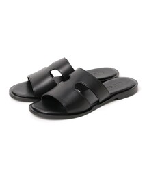 BEAMS F | 【別注】L/UCCA / LU4 レザーサンダル(サンダル)