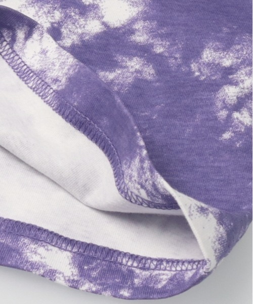 Daddy Oh Daddy（ダディーオーダディー）の「タイダイ風半袖Tシャツ（Tシャツ/カットソー・キッズ・パープル/グレー・100/110/120/130/140/150/160）」の6枚目の写真