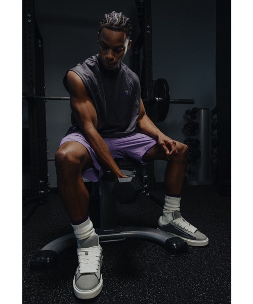 AAPE BY A BATHING APE(エーエイプバイアベイシングエイプ)の「AAPE UNION SPORT "GYM" Cool Touch Instant Cooling Tanks(タンクトップ・メンズ・ライトブラック/ライトパープル・LARGE/MEDIUM/SMALL/X-LARGE)」の11枚目の写真